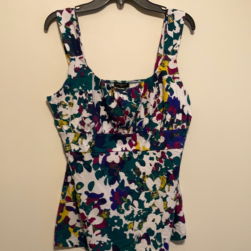 Ann Taylor Floral Tank Top